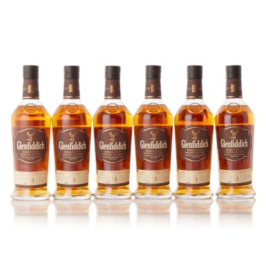 View full screen - View 1 of Lot 6165. Glenfiddich 18 Year Old Small Batch Reserve 40.0 abv NV (6 BT70).
