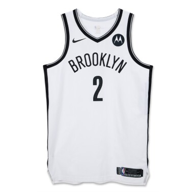 View full screen - View 1 of Lot 61. Blake Griffin Brooklyn Nets 2020-2021 Game Worn Away Jersey | Eastern Conference First Round .