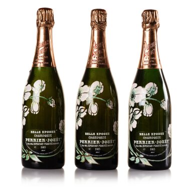 View full screen - View 1 of Lot 247. Perrier Jouët, Belle Epoque 1985 (3 BT).