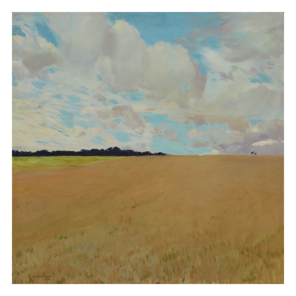 全萤幕检视 - 查看17 GASTON LA TOUCHE | OPEN FIELDS UNDER A CLOUDY SKY的1