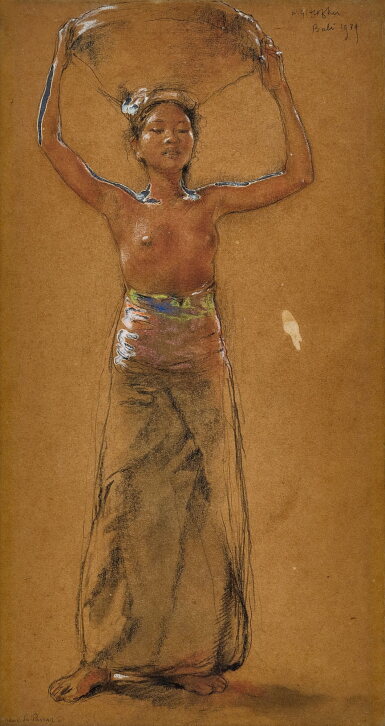 View full screen - View 1 of Lot 523. Willem Gerard Hofker 威廉·傑拉德·賀夫卡 | Naar de Passer 去市場.