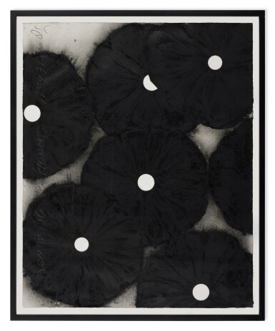 View full screen - View 1 of Lot 611. Seven Black Flowers.