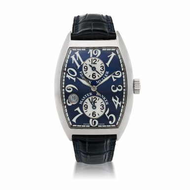 View full screen - View 1 of Lot 905. CURVEX MASTER BANKER, REF 7880 MB SC DT OG WHITE GOLD TRIPLE TIME ZONE WRISTWATCH WITH DATE CIRCA 2018 .