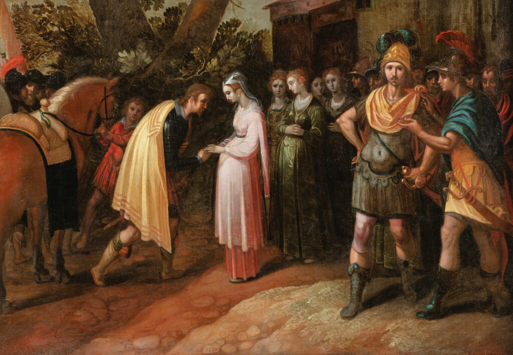 View full screen - View 1 of Lot 54. NICOLAS MOILLON | SCENE OF CHEVALRY.