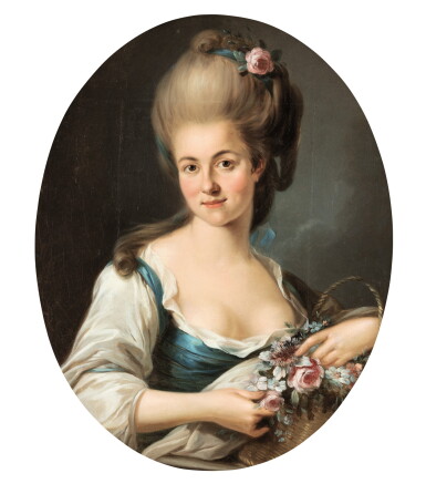 View full screen - View 1 of Lot 169. Portrait of a lady.