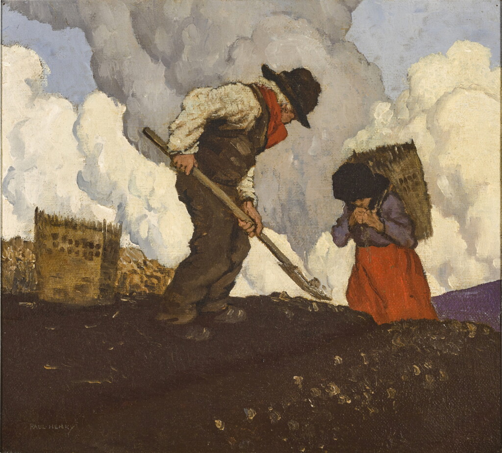 View full screen - View 1 of Lot 521. The Potato Harvest.
