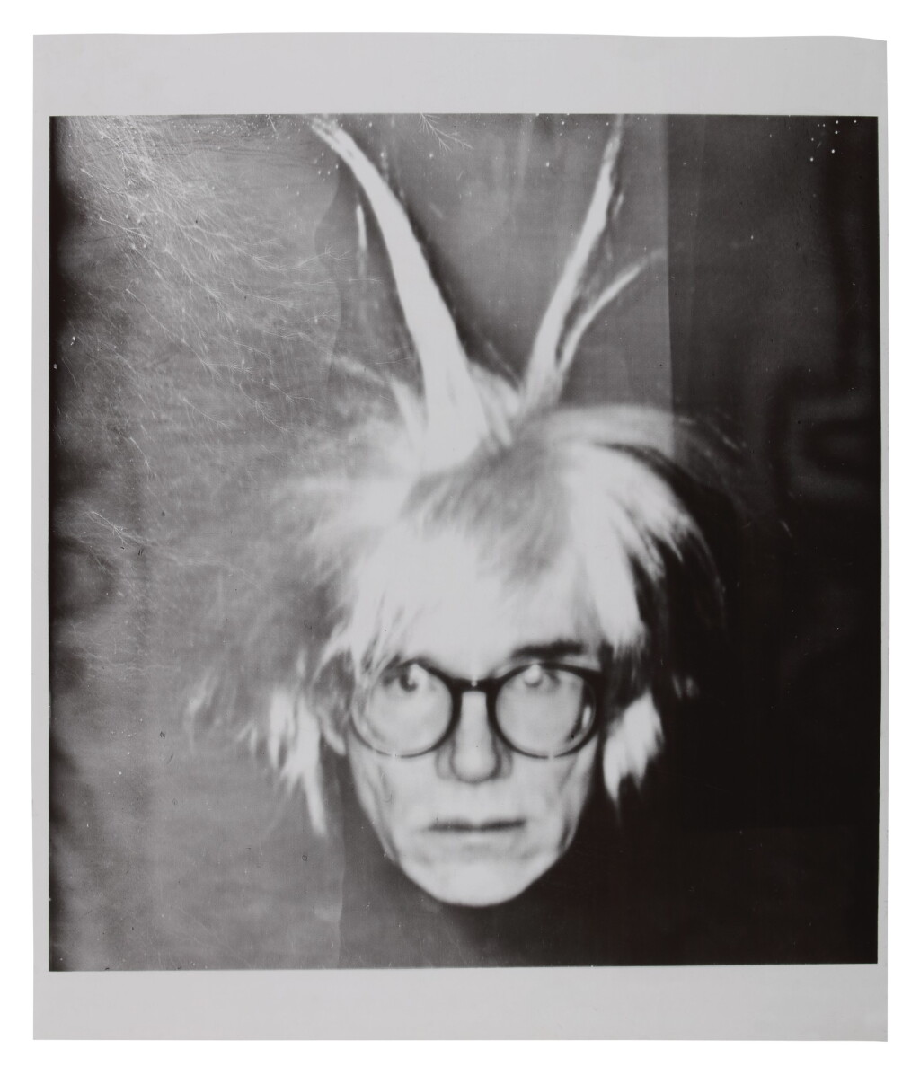 View full screen - View 1 of Lot 1038. ANDY WARHOL | SELF PORTRAIT (FRIGHT WIG).
