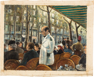 View full screen - View 1 of Lot 33. A Parisian Café | Brasserie parisienne.