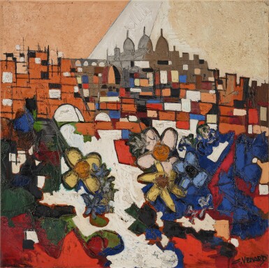 View full screen - View 1 of Lot 33. Paysage parisien.