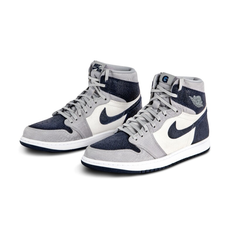 Nike Air Jordan 1 Retro High 'Georgetown University' | Size 11.5 | Scarce Air | 2021 | Sotheby's