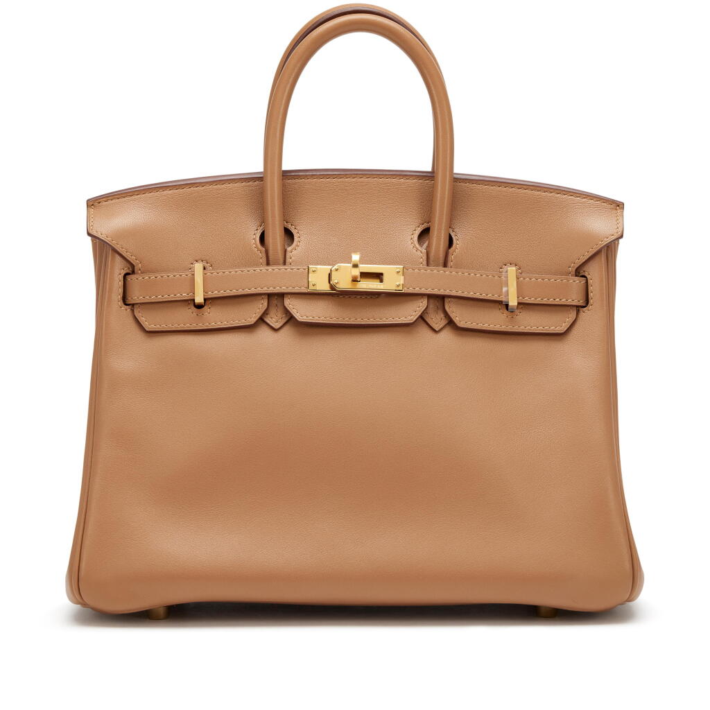 View full screen - View 1 of Lot 21. Biscuit Swift Birkin 25 Gold Hardware, 2008.