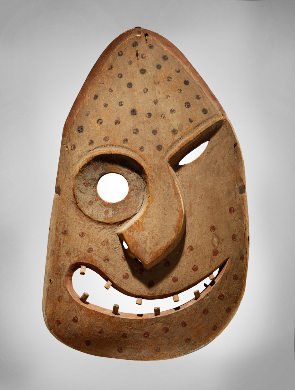 View full screen - View 1 of Lot 89. Yup’ik Mask, Lower Yukon, Alaska.