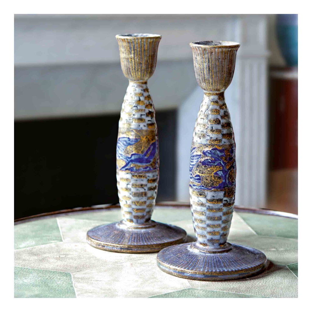 View full screen - View 1 of Lot 116. Pair of Candlesticks.