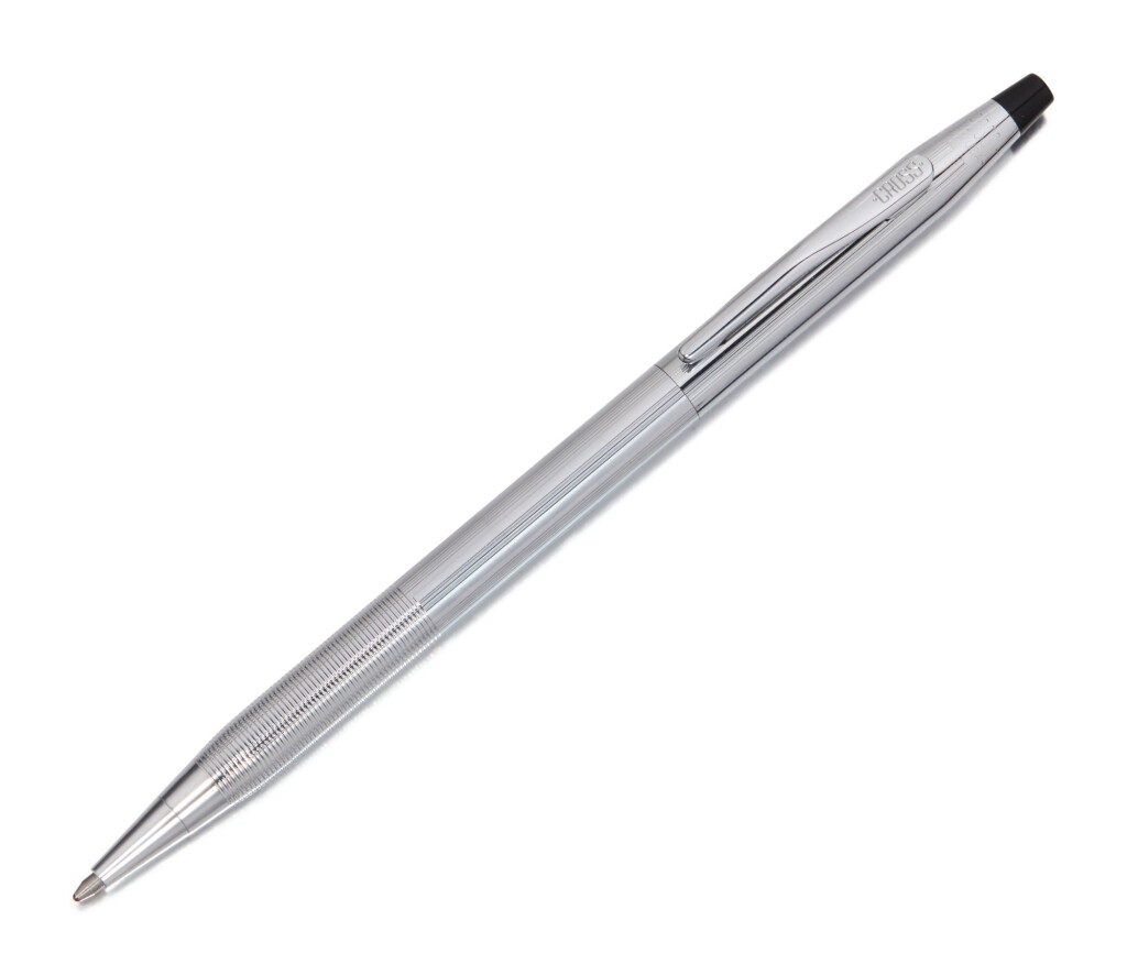 全螢幕檢視 - 查看123CROSS | A CHROME PLATED BALLPOINT PEN, CIRCA 2000的1