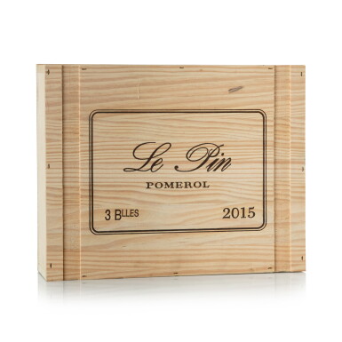 View full screen - View 1 of Lot 483. Le Pin 2015 (3 BT).