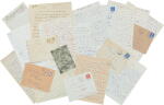 12 lettres à Jean Rambaud, 1957-1961. Sur son œuvre et sa vie en Vendée.