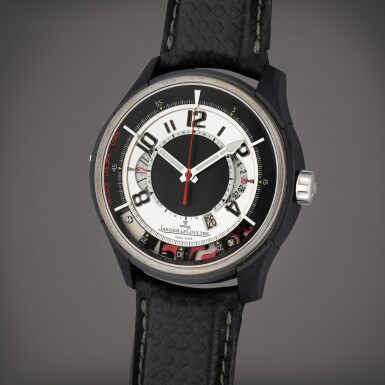 View full screen - View 1 of Lot 317. Reference 192.T.25 Amvox2 'Aston Martin' | A limited edition PVD-coated titanium automatic chronograph wristwatch with date, Circa 2006.