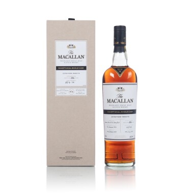 View full screen - View 1 of Lot 50. The Macallan Exceptional Single Cask 2018/ASB-1683/13 53.4 abv 1950 (1 BT70).