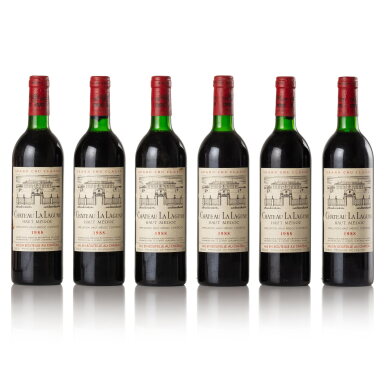 View full screen - View 1 of Lot 190. Château La Lagune 1988 (12 BT).