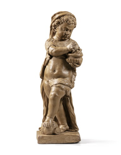 View full screen - View 1 of Lot 26. CIRCLE OF JAN PIETER VAN BAURSCHEIT, THE YOUNGER | ALLEGORY OF WINTER.