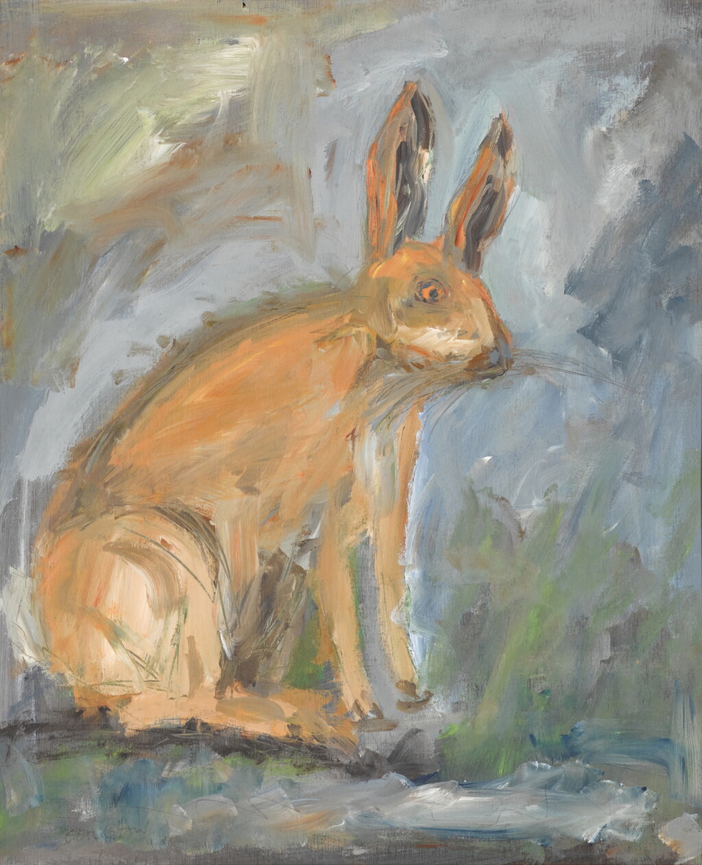 View full screen - View 1 of Lot 267. Brown Hare.
