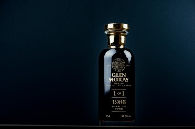 View full screen - View 1 of Lot 30. Glen Moray Single Cask 1986 (1 BT 70cl + EXP).
