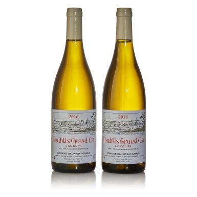 View full screen - View 1 of Lot 392. Chablis, Les Clos 2016 Dauvissat-Camus (2 BT).