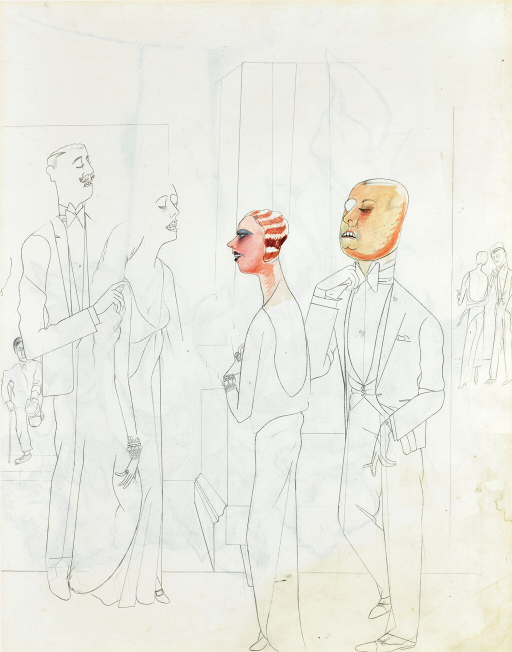 View full screen - View 1 of Lot 622. EDWARD BURRA | THE PARTY.