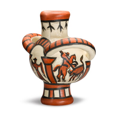 View full screen - View 1 of Lot 22. Gros oiseau corrida (A. R. 191).