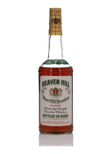View full screen - View 1 of Lot 1092. Heaven Hill 7 Year Old Bottled In Bond 100 Proof 1948 (1 Bottle 4/5 Quart).
