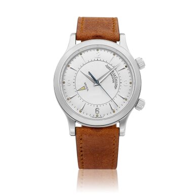 View full screen - View 1 of Lot 8894. Master Memovox, Reference 144.8.94 | A stainless steel wristwatch with alarm, Circa 1996 | 積家 | Master Memovox 型號144.8.94 | 精鋼腕錶,備鬧鈴裝置,約1996年製.