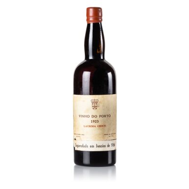 View full screen - View 1 of Lot 357. Quinta de Santa Cruz Lacrima Cristi Vintage Port 1923 (1 BT).