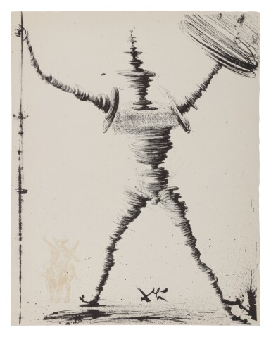 View full screen - View 1 of Lot 79. Pages choisies de Don Quichotte de la Manche (Michler/Löpsinger 1001-1012; Field 57-1).