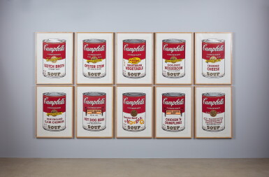 View full screen - View 1 of Lot 120. Campbell's Soup II (F. & S. II.54 - 63).