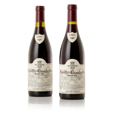 View full screen - View 1 of Lot 1392. Griotte Chambertin 1997 Claude Dugat (2 BT).