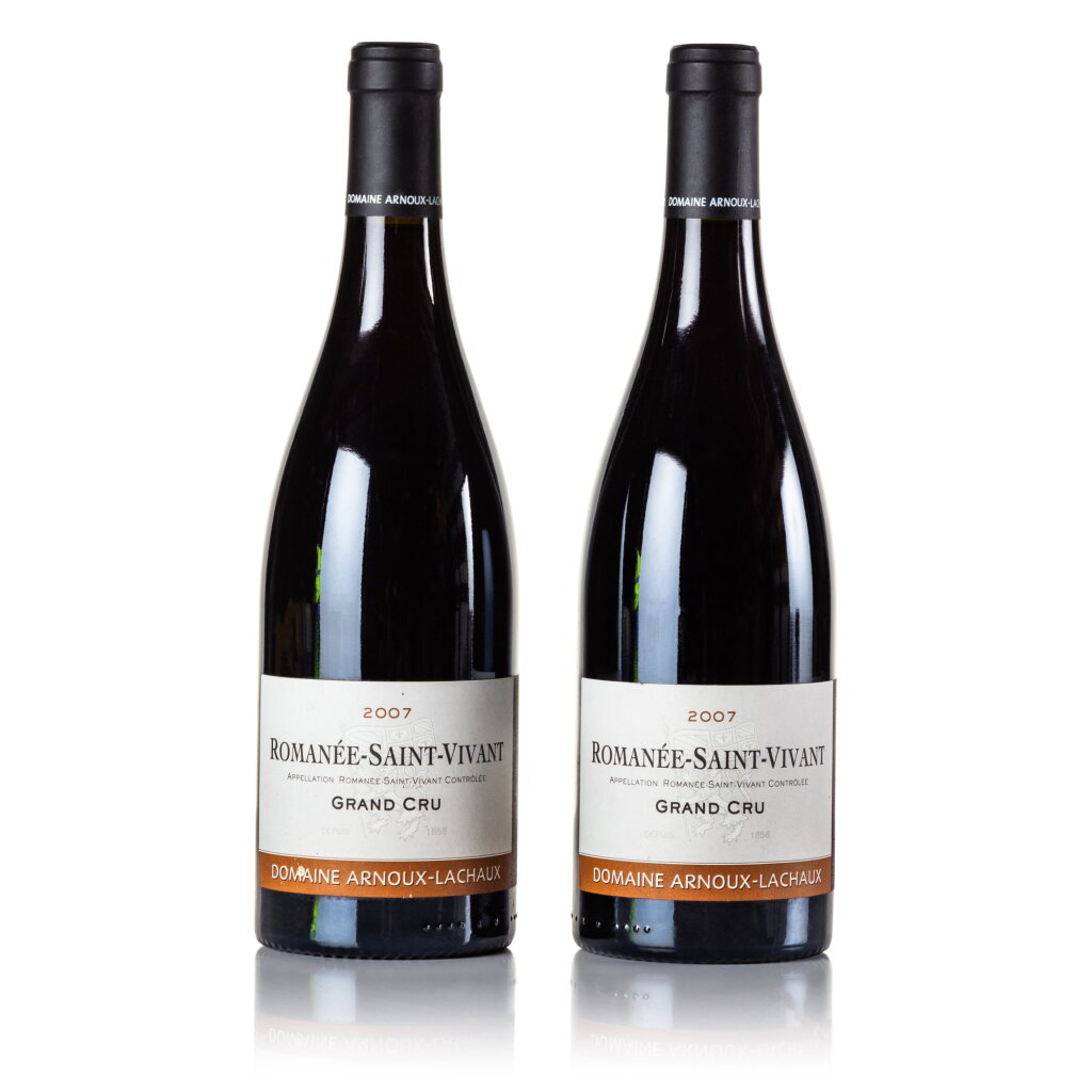 View full screen - View 1 of Lot 309. Romanée St. Vivant 2007 Domaine Arnoux-Lachaux (2 BT).