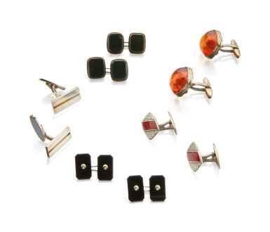 View full screen - View 1 of Lot 25. Group of Cufflinks.