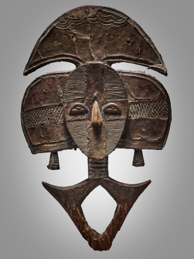 View full screen - View 1 of Lot 67. Kota Reliquary Figure, Gabon.