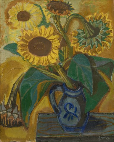 View full screen - View 1 of Lot 59. Sonnenblumen (Sunflowers) .