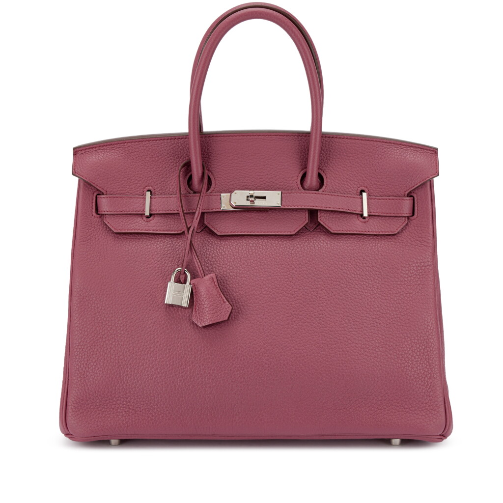 View full screen - View 1 of Lot 662. Bois de Rose Togo Birkin 35 Palladium Hardware, 2010.