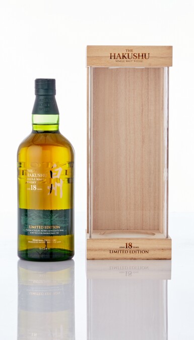 View full screen - View 1 of Lot 6237. 白州 The Hakushu 18 Year Old Limited Edition 43.0 abv NV (1 BT70).