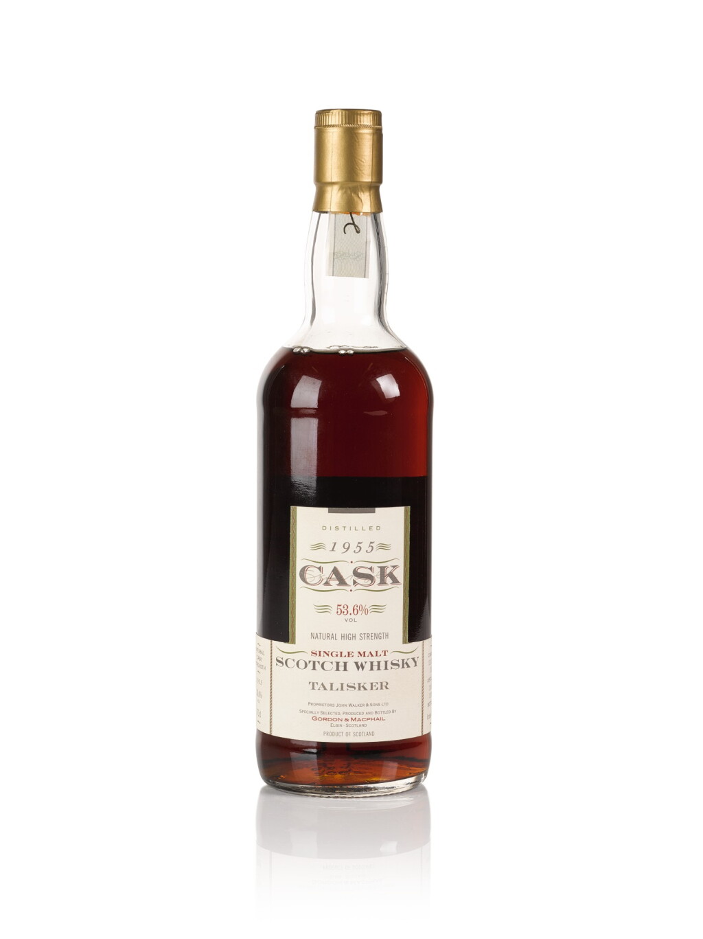 View full screen - View 1 of Lot 203. Talisker Gordon & MacPhail Cask Series 53.6 abv 1955 .