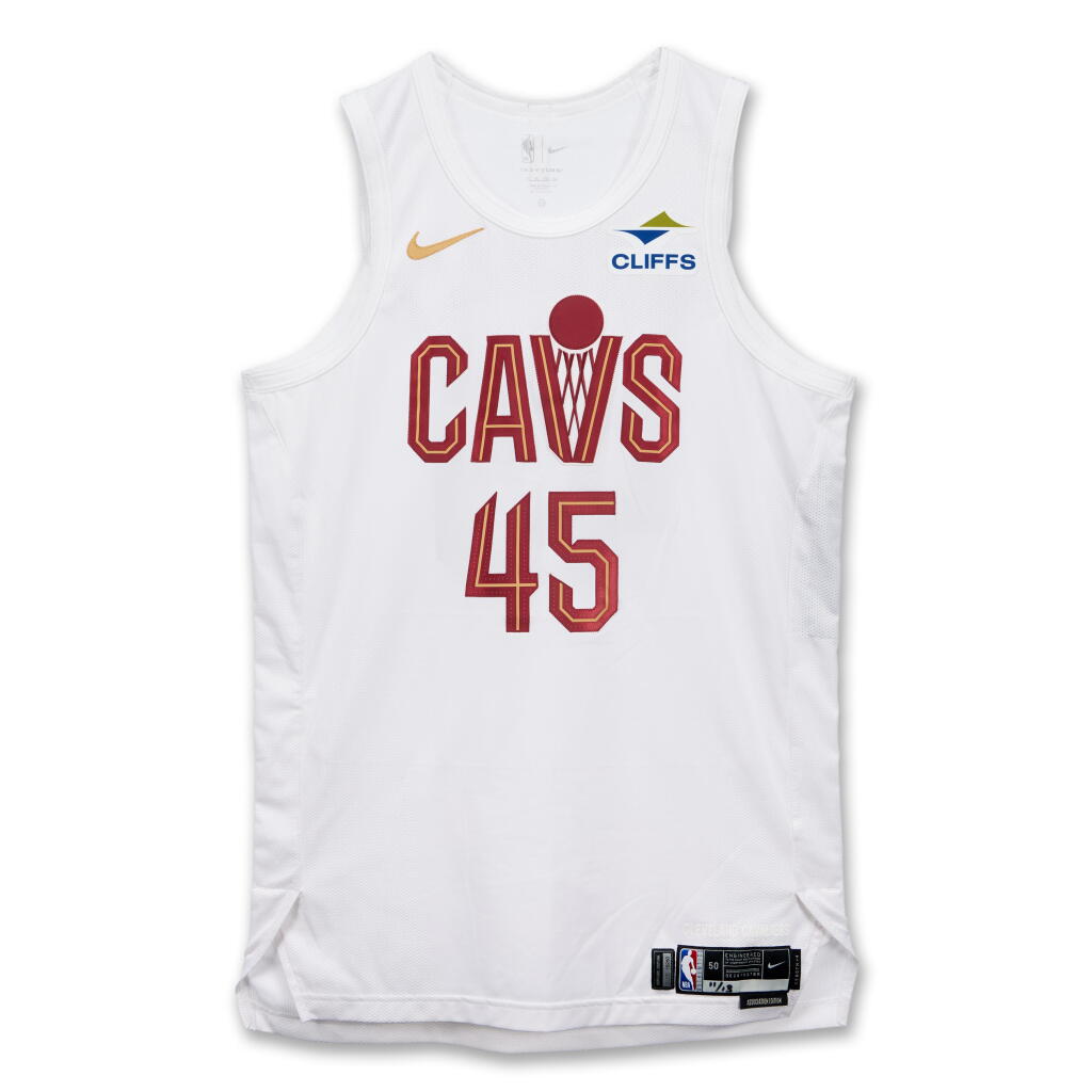 View full screen - View 1 of Lot 73. Donovan Mitchell Cleveland Cavaliers 2024-2025 Game Worn Association Edition Jersey | Double-Double | 36 Points | Matched to 2 Games .