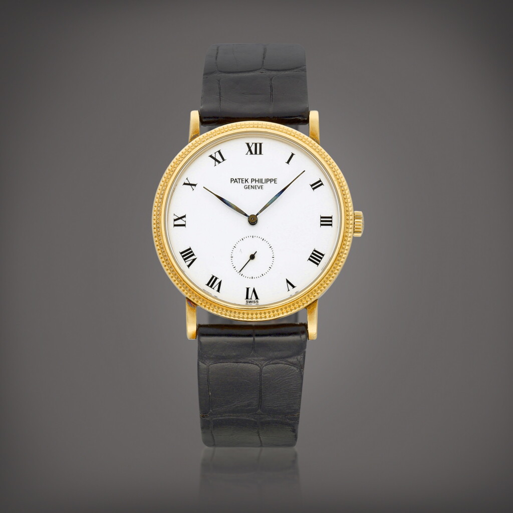 View full screen - View 1 of Lot 8713. Calatrava, Reference 3919 | A yellow gold wristwatch, Circa 1990 | 百達翡麗 | Calatrava 型號3919 | 黃金腕錶,約1990年製.