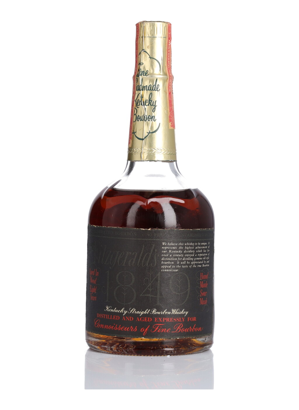 View full screen - View 1 of Lot 116. Old Fitzgerald 1849 8 Year Old 90 Proof NV (1 Half Pint).