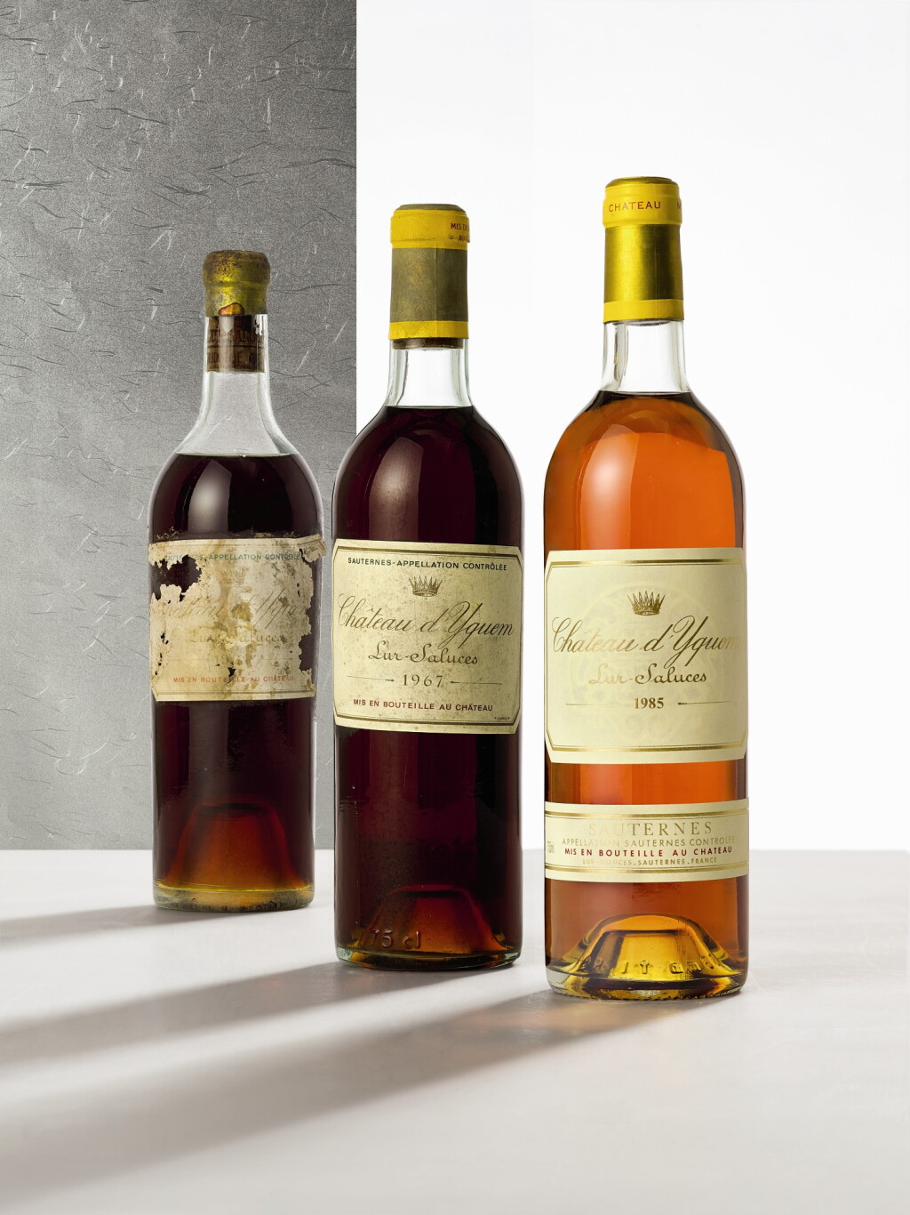 View full screen - View 1 of Lot 3465. Château d'Yquem 1934 (3 BT).