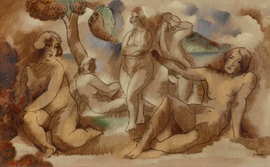 View full screen - View 1 of Lot 321. Baigneuses.