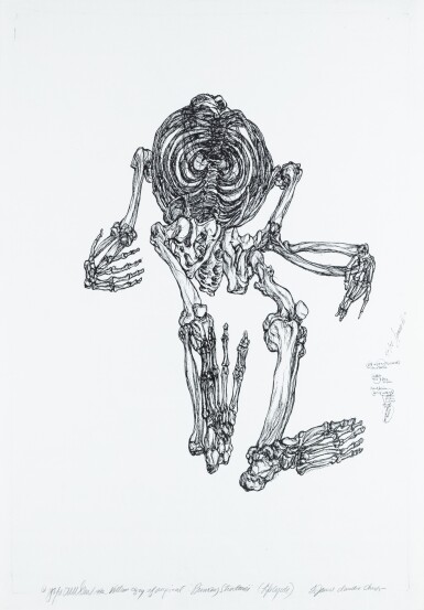 View full screen - View 1 of Lot 176. Primary Structure (Life Cycle) (Vellum Copy of Original from the Primary Structures Series).