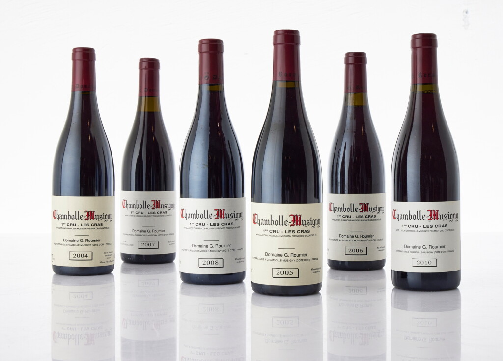 View full screen - View 1 of Lot 7010. Chambolle Musigny, Les Cras 2008 Domaine Georges Roumier (6 BT).