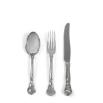 American Silver Chantilly Pattern Flatware Service, Gorham Mfg. Co., Providence, RI, Early 20th Century